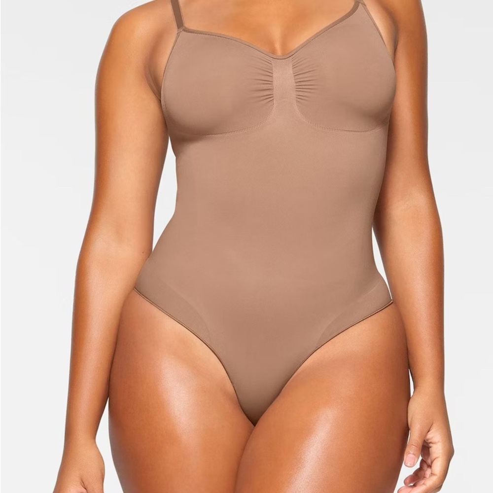 SKIMS Brown Bodysuit